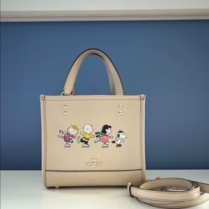 Coach leather handbag